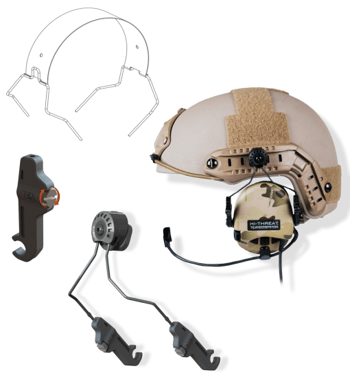 TEA Hi-Threat (HTH) Headset - Tier 1 [SPECIAL ORDER]